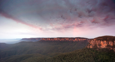 BM307 At Sunrise, Jamison Valley