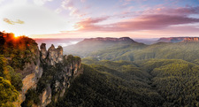 BMP110 Sunrise, Three Sisters & Mt. Solitary