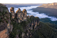 JV128 Morning Mist, The Three Sisters