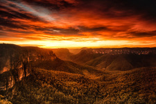 GV127 Sunrise, Govetts Leap